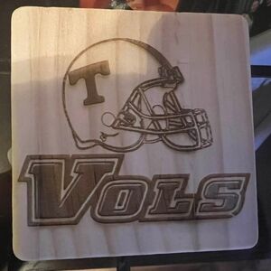 Wooden Vols Coaster